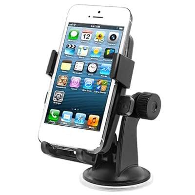 One-Touch Windshield Dashboard Car Mount Holder for iPhone 5 4S 4 3GS Samsung Galaxy S3 S2 Epic Touc