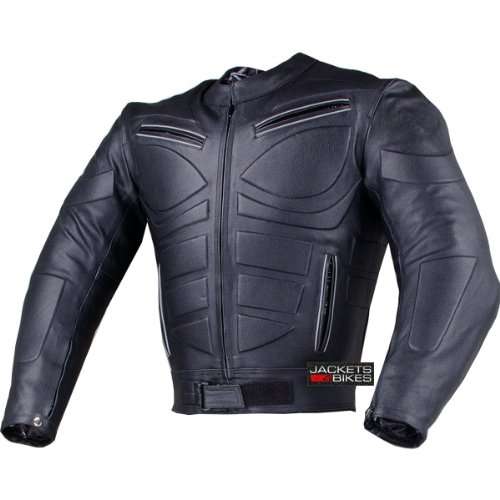 BLADE MOTORCYCLE RIDING ARMOR BIKER LEATHER JACKET BLACK M