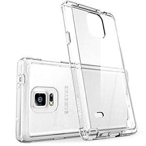 Galaxy Note 4 Case i-Blason Halo Series Scratch Resistant Hybrid Clear Case / Cover with TPU Bu