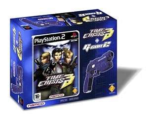 Time Crisis 3 and G Con 2 Gun Bundle (PS2)