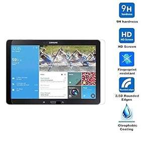 High Definition (HD) Clear Tempered Glass Screen Protector for Samsung Galaxy Tab/Note Pro 12.2