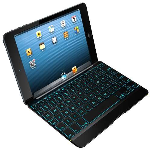 ZAGG ZAGGkeys Cover with Backlit Keyboard for Apple iPad mini (ZKMHCBKLIT103?