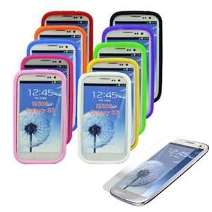 Premium Soft Silicone Cases / Skins / Covers for Samsung Galaxy S3 Choose 1 Colour