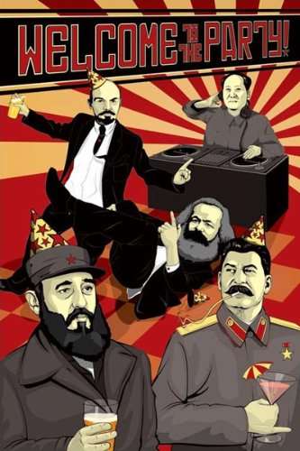Welcome to the Party-Communist Leaders, Comedy Poster Print, 24 by 36-Inch ((24x36) Unframed)