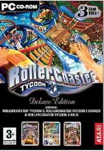 Rollercoaster Tycoon 3 Deluxe (PC DVD)