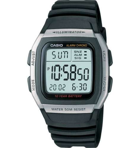 Casio Men's Alarm Chronograph Digital Sport Watch #W96H-1AV