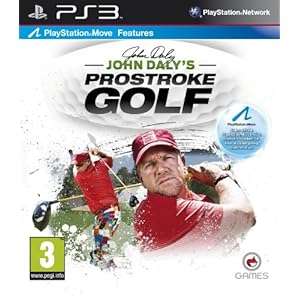 John Daly's ProStroke Golf - Move Compatible (PS3) Pre-Owned In Excellent Condition.