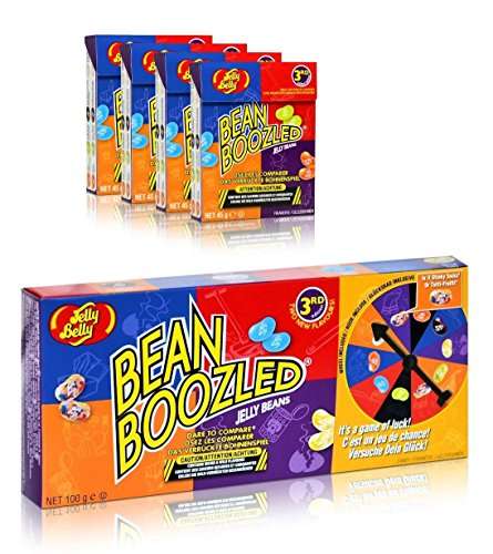 Jelly Belly Bean Boozled Spinner and Refill Boxes, 10 Ounce