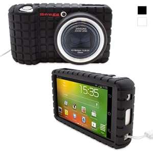 Snugg Galaxy Smart Camera Silicone Case in Black - Non-Slip Material Protective and Soft to Touch fo