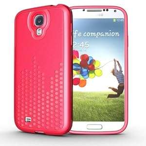 TUDIA Ultra Slim Melody Series TPU Protective Case for Samsung Galaxy S4 I9500 (Pink)