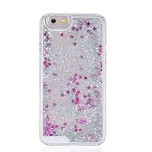UKANG iPhone 6 Glitter Liquid Quicksand CaseCute Cartoon Creative 3D Dual Layer Shiny Glitter Q