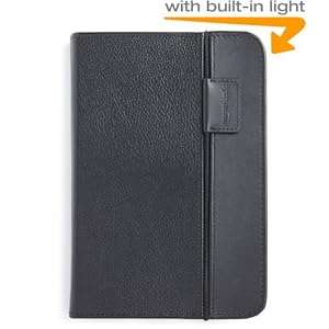 Kindle Lighted Leather Cover, Black (Fits Kindle Keyboard)