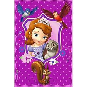 Sofia the First Fleece Blanket Purple