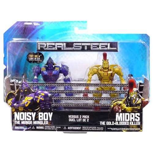 Real Steel Movie BASIC Action Figure 2Pack Noisy Boy Vs. Midas