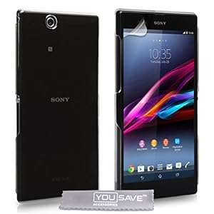 Sony Xperia Z Ultra Case Crystal Clear Hard Cover