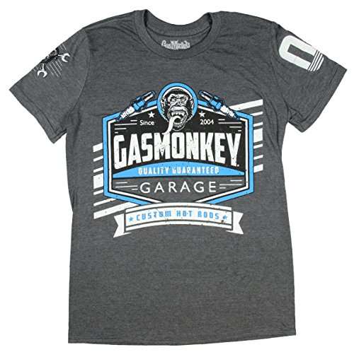 Gas Monkey Garage Custom Hot Rods Graphic T-Shirt - Medium