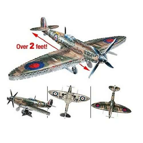 Wrebbit / Puzz3D 3D Spitfire 731 Piece Puzzle