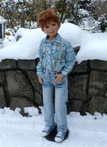 Masterpiece Dolls Jack, 48" Monika Levenig, Full Vinyl Ball-jointed Doll