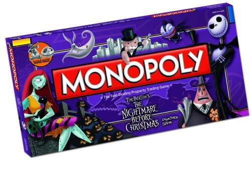 Monopoly The Nightmare Before Christmas Collector's Edition