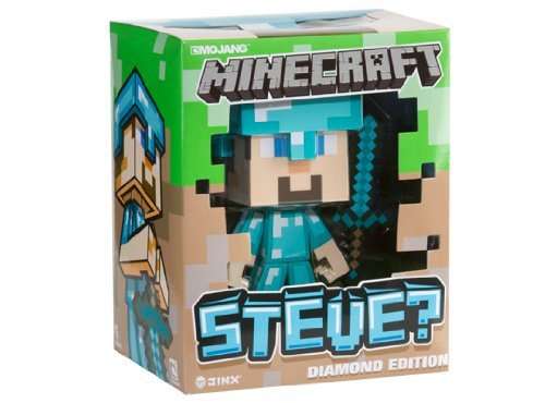 Minecraft Diamond Steve Vinyl 6" Diamond Edition Figure