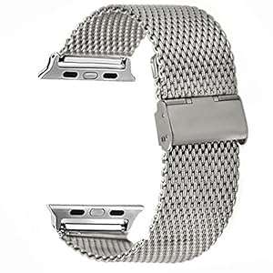 Watch Band Luxury Fashion Milanese Loop Stainless Steel Mesh Replacement Band Wrist Strap with