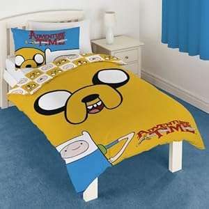 Adventure Time Jake Single Duvet Cover Set