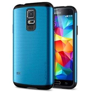 Spigen Samsung Galaxy S5 Case Protective [Neo Hybrid] Slim Fit Dual Protection Cover for Galaxy S5 O