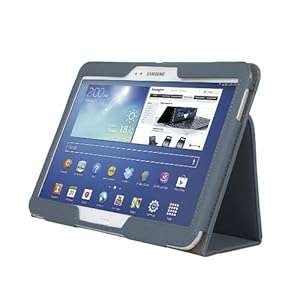 Samsung Galaxy Tab 4 10.1 SM-T530 Premium Case Cover Stand (10.1 Inch) for Tablet PC (Slate Grey)