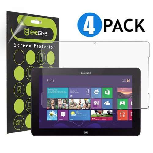 Evecase Crystal Clear & Anti-Glare Anti-Fingerprint Matte Screen Protector Mix Set for Samsung ATIV