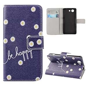 Leather case for Sony Xperia Z3 Compact Case for Sony Xperia Z3 Compact Wallet Case f (design 4#)