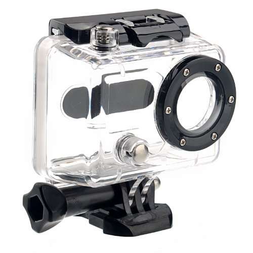 Replacement Waterproof HD Housing Case for GoPro HD HERO and HD HERO2 Camera