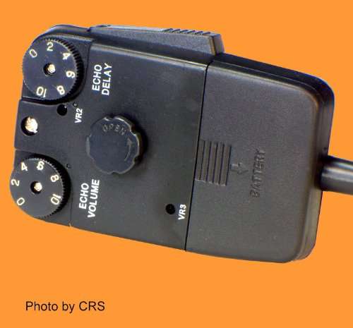 POWER / Tornado ECHO Mic for CB / Ham Radio 4 pin Cobra / Uniden - Workman DM1000