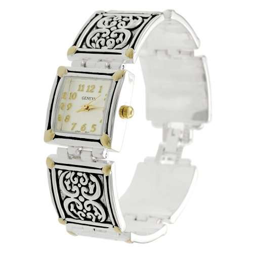 Geneva Ladies Concho Style Watch