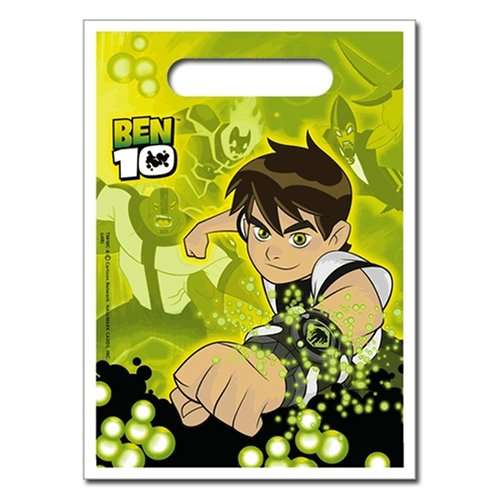 Ben 10 - Party Supplies - Treat Bags (8 pcs/pack)
