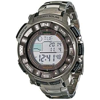 Casio Men's Pathfinder Casual Watch PRW2500T-7CR, Titanium