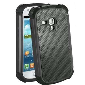 teKKno Protective Shock Proof Stylish Dual Case Cover And LCD Guard for Samsung Galaxy S3 Mini
