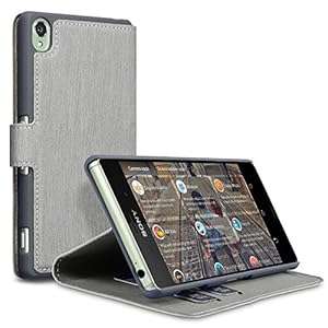 Sony Xperia Z3 Case Terrapin [Stand Feature] [Ultra Low Profile] Sony Xperia Z3 Case Walle (Grey)