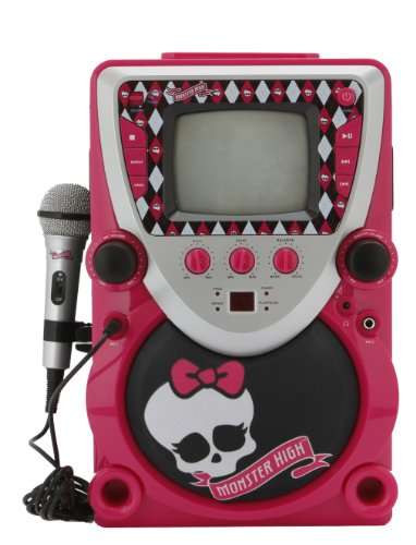 Monster High Portable Karaoke Machine - Pink (68148)
