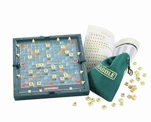 Mattel Scrabble Pocket Magnetic Game