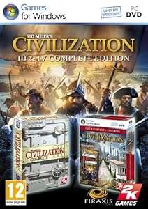 Civilization 3 & 4 Complete Edition Game PC