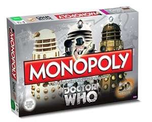 Doctor Who Monopoly 50th Anniversary edition