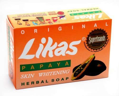 Likas Original Papaya Whitening Soap, (Pack of 2)