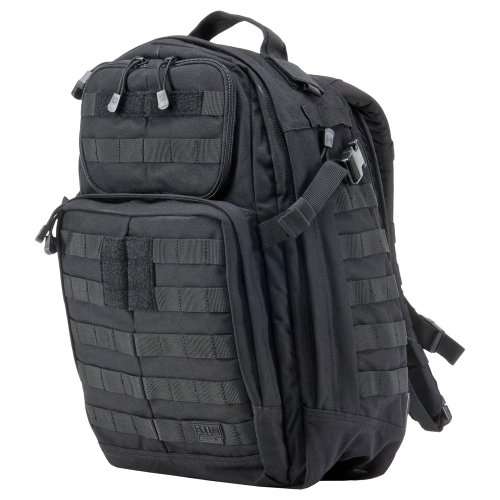 5.11 1 Day Rush Backpack, Black, 1 Size