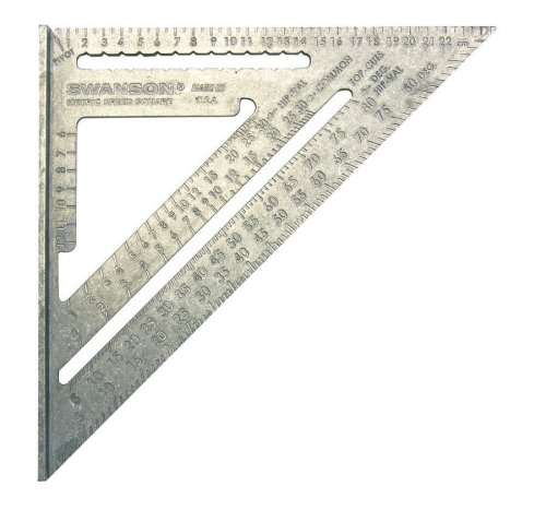 Swanson Metric Speed Square (Aluminum)