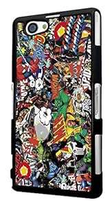 Marvel Superhero Sticker Bomb Stickerbomb spider man superman The Hulk captain america iron man