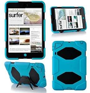 MGG - New Blue Heavy Duty Survivor Military Rugged Tough Shock Proof Case Stand Cover For Apple