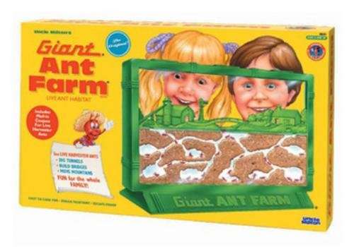 4 Pack UNCLE MILTON INDUSTRIES ANT FARM GIANT - SUBSTITUTE EI-5145