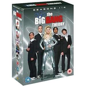 Big Bang Theory Series 1-4  - Free Shipping