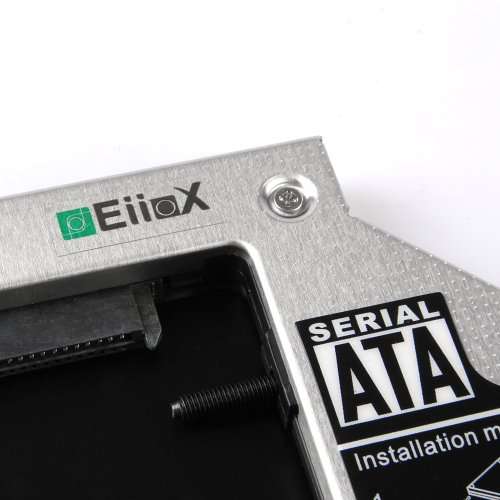 EiioX HDD SDD SATA Hard Drive Caddy Enclosure for Apple MacBook Pro 13 15 17