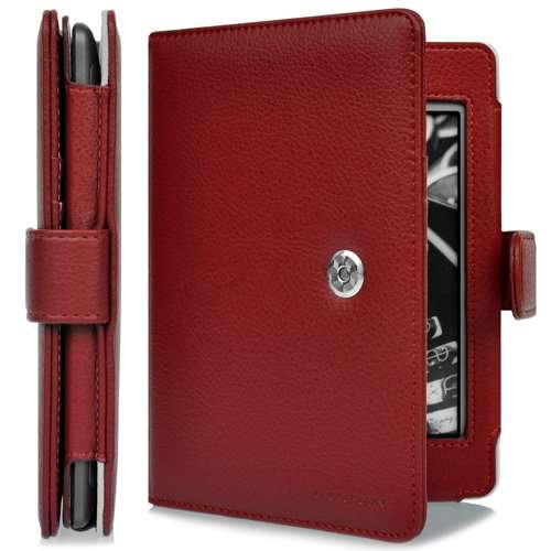 Regal Flip Case (RED) for Amazon Kindle Touch (3G/Wifi) e-Reader
